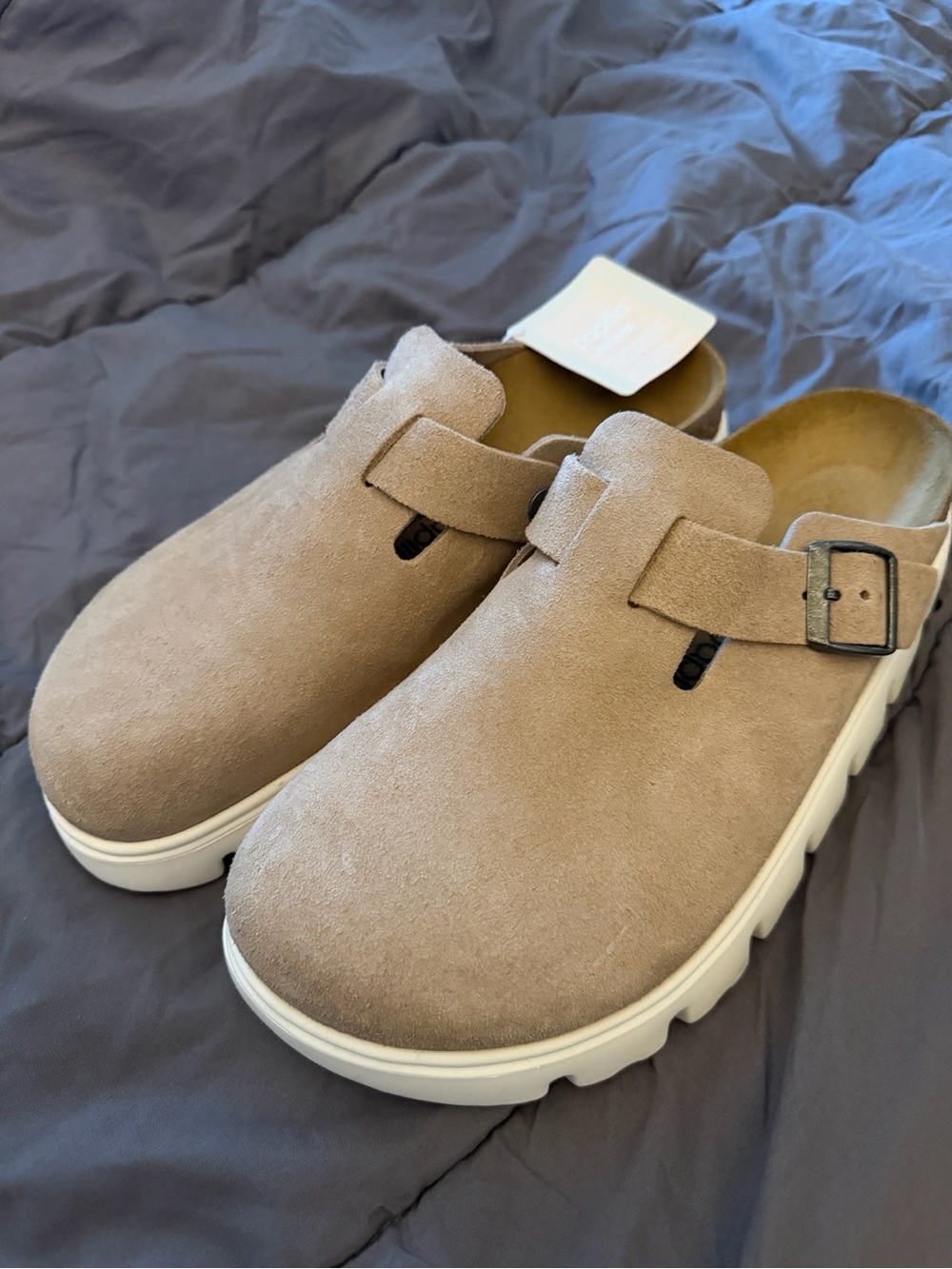 Women's BRAND NEW Birkenstock Papillo Suede Clogs